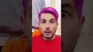ELE PINTOU O CABELO DO PAPAI DE ROSA
