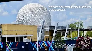 EPCOT Construction Update June 2023 - New Lighting Towers, Moana Testing Starts | Walt Disney World