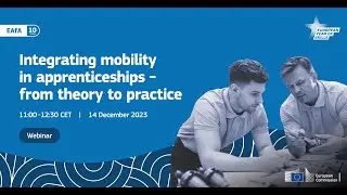 EAfA Webinar: Integrating mobility in apprenticeships &ndash; from theory to practice