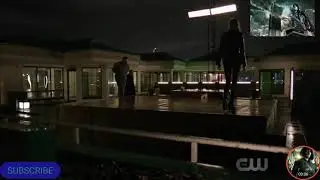 Arrow 6x19 black siren,diaz burn his child bully alive ending scene ending part 10