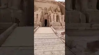 The Great Temple of Abu Simbel  / ​ Exploring Ancient Egypt  #shorts