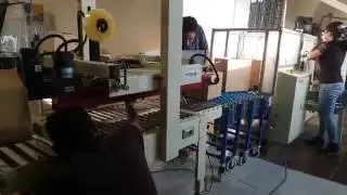 Armadora y Selladora de Cajas Autom&aacute;tica