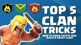 Top 5 Clan Tricks You Need To Know !!! | COC clashers | Clash of clans