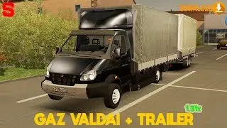 GAZ VALDAI + TRAILER [1.31x] - SiMoN3 ETS2 (+download)