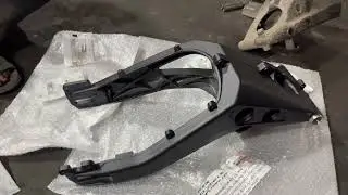 Mt accident case and swing arm change|| #yamaha #automobile #vlog #motovlog #yamahar15 