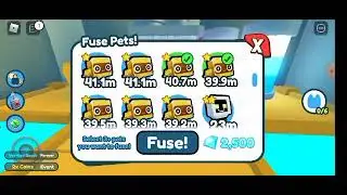 what happen when you fusing 3 golden robot?(pet simulator x)