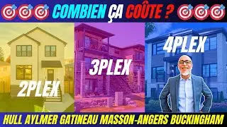Prix des Duplex & Triplex & Quadruplex &agrave; Gatineau, Hull, Aylmer, Masson-Angers & Buckingham 🌇