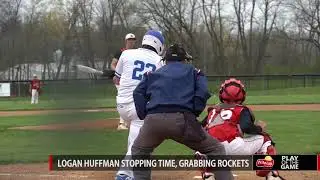 Logan Huffman with incredible Reaction time on this catch.