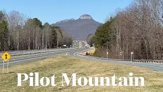 Hiking Pilot Mountain State Park - Pinnacle, North Carolina