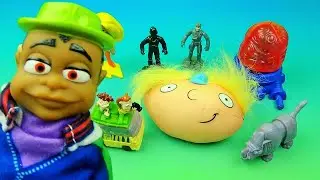 1998 NICKELODEON NICKEL O ZONE НАБОР ИЗ 5 КОЛЛЕКЦИОННЫХ ИГРУШЕК BURGER KING ВИДЕООБЗОР