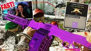 HOW TO GET PLAGUE DIAMOND LMGS IN ONE DAY! - COLD WAR ZOMBIES CAMOS