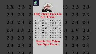 Only Sharpest Minds Can Spot This Error 🔎 #FindTheError #shorts