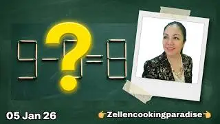 MatchStick/Live  #IQ Test  #5/Jan/26  #Monday vlog @Zellencookingparadise