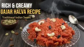 गाजराचा हलवा रेसिपी 😋