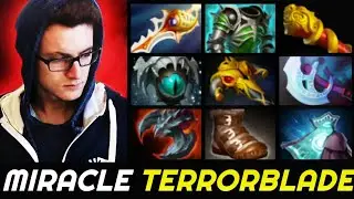 MIRACLE Terrorblade Full Slotted Carry with Divine Rapier 7.27 Dota 2