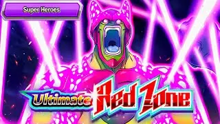NEW EZA'S NO ITEMS!! Super Heroes VS Cell Max Redzone Artificial Life Form | DBZ Dokkan Battle