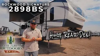 Rockwood 5th Wheel w/ HUGE Rear Den! - Rockwood Signature 2898BS