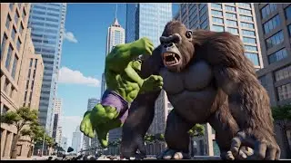 King Kong vs Hulk Who Will Destroy New York First Downtown Showdown
