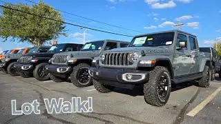 Устраивайтесь поудобнее и посмотрите на Gladiators, которые есть у нас в CROSS JEEP!