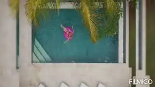 Swimming in Crystal Clear Mountain Springs near Los Cabos India Nature Swimming Music