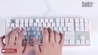 Motospeed K87S Mechanical Keyboard - Gearbest.com