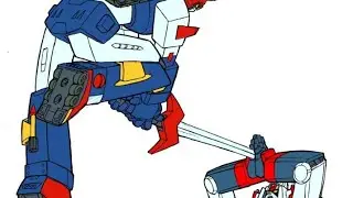 How to Draw Voltes V and Daimos