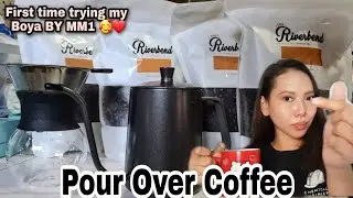 ASMR: Chemex Pour Over Coffee (Brewing Coffee Sound)