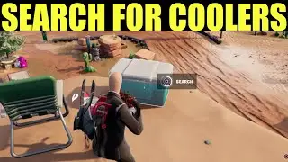 search coolers or ice machines - Fortnite ALL Cooler & ice Machine Locations