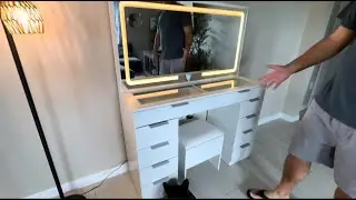 Review - DWVO Makeup Vanity Table with Stool