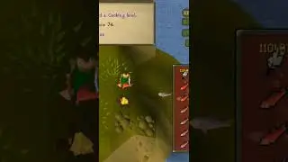 Only 74 cooking on OSRS Ironman! #osrs #osrsironman #oldschoolrunescape #ironman #oldschool #2007