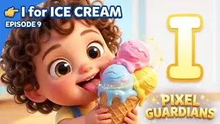 Letter I Adventure! 🍦🏝️ Ice Cream, Island, & Incredible Heroes | Kids Learning English | Episode 9