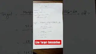 #shortsvideo Line Target Calculation #viralvideo #maths #corporate #job #question #interview #new
