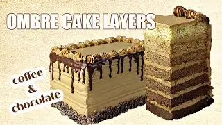 7 Layer Mocha Cake Recipe- Vegan