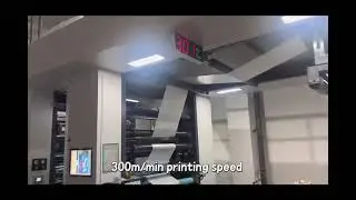King series sleeve-type design  water bottle label CI flexo printing machine