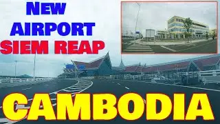 Travel around New international Angkor airport in Siem Reap KH 2023​​#bigairport #Siemreapairport