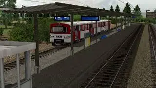 AKN am Bahnhof