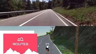 Bkool | Passo della Mendola 3D & Real Video