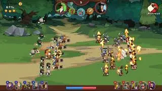 Knights and Glory - Huang Zong and Bomber Battle Showcase