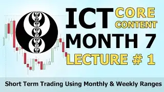 CT Month 7 Lecture 1 | Short-Term Trading Using Monthly & Weekly Ranges