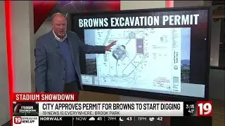 Cleveland Browns granted permit to start mass excavation of Brook Park site