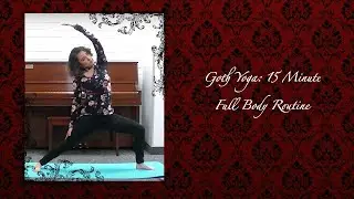 Goth Yoga: 15-минутная йога для всего тела с музыкой