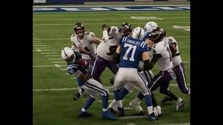 Crazy Hitstick on Johnathan Taylor 1 Armed Knockout Forced Fumble