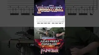 Judas Priest - Painkiller #judaspriest #painkiller #robhalford #richiefaulkner #guitartab #metal