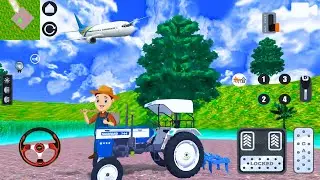 Real Tractor Driving Simulator 2025- Indian Farming Transport Walkthrough- Android GamePlay part_607