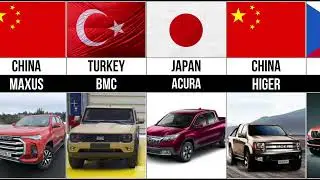 Pickup Truck Culture In Different Countries | Pickup Trucks From Different Countries
