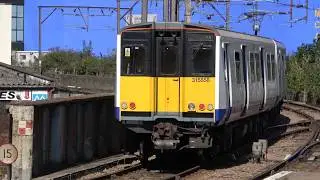 London Overground Trains at Hackney Downs