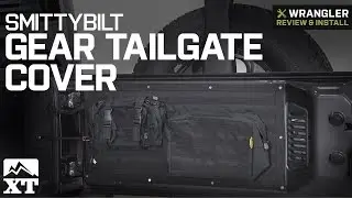 Jeep Wrangler Smittybilt GEAR Tailgate Cover (2007-2018 JK) Review & Install