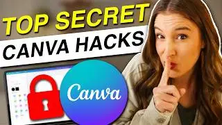 CANVA DESIGN SECRETS that make you look like a PRO 🤫 (6 Next-Level Canva Hacks)