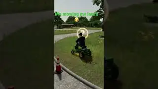 When I mow my lawn! (Farming simulator 22)