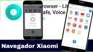 Mint Browser  -  Navegador  Xiaomi leve e muito r&aacute;pido